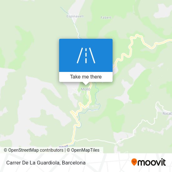 Carrer De La Guardiola map