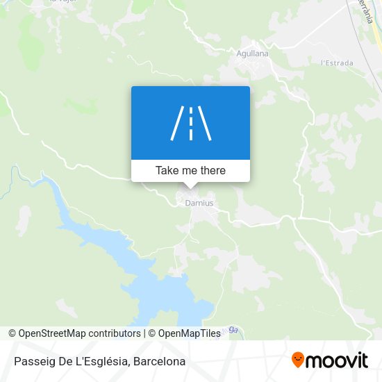 Passeig De L'Església map
