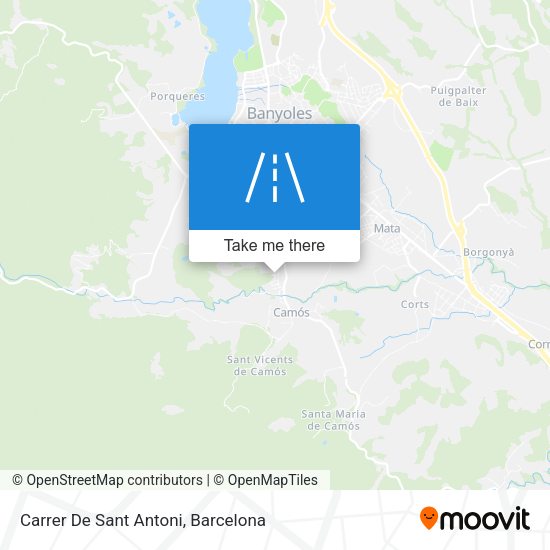 Carrer De Sant Antoni map