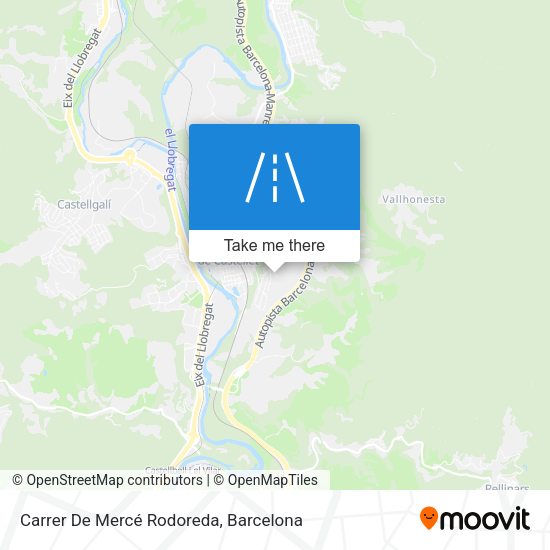 Carrer De Mercé Rodoreda map