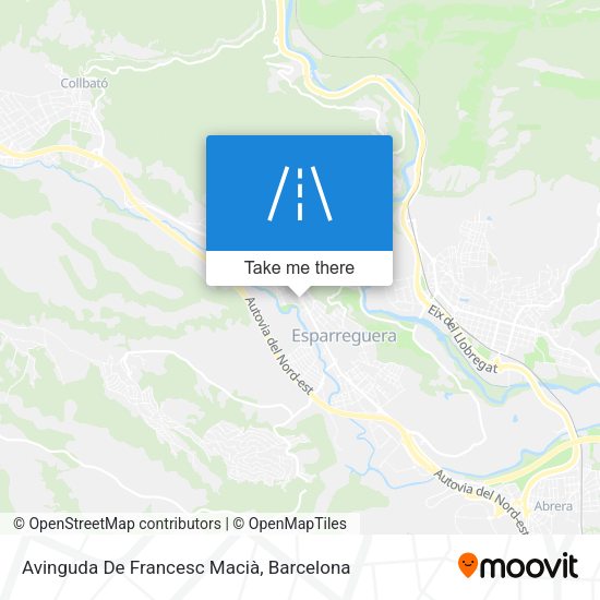Avinguda De Francesc Macià map