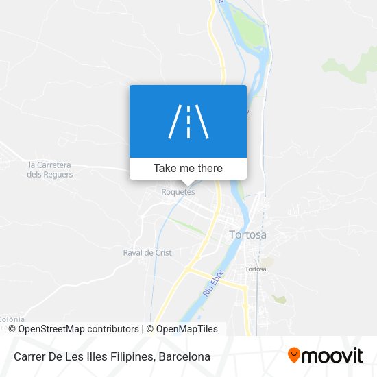 Carrer De Les Illes Filipines map