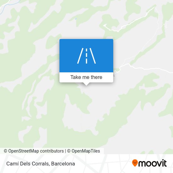 Camí Dels Corrals map