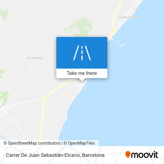 Carrer De Juan Sebastián-Elcano map