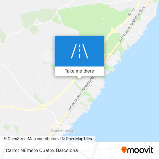 Carrer Número Quatre map