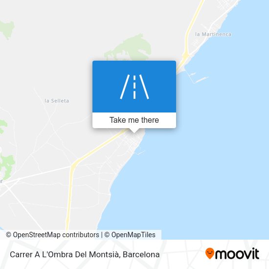 Carrer A L'Ombra Del Montsià map