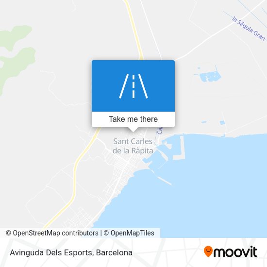 Avinguda Dels Esports map