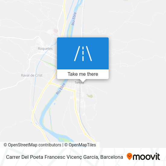 Carrer Del Poeta Francesc Vicenç García map