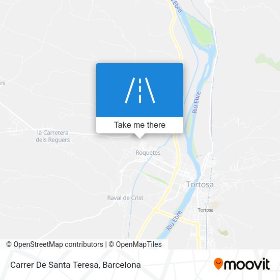 Carrer De Santa Teresa map