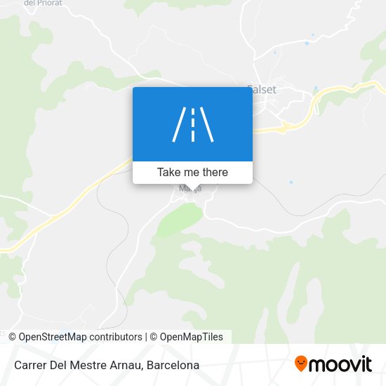 Carrer Del Mestre Arnau map