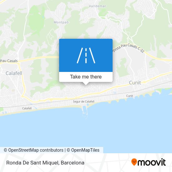 Ronda De Sant Miquel map