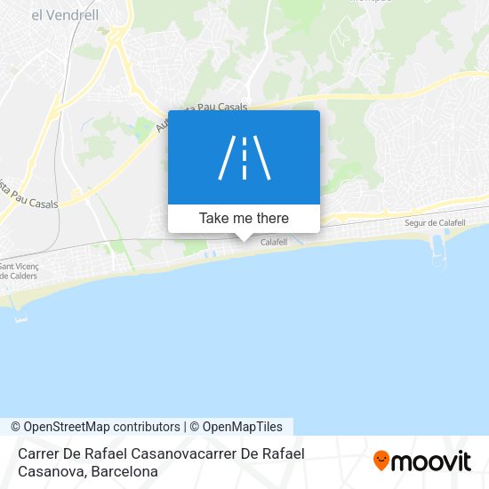 Carrer De Rafael Casanovacarrer De Rafael Casanova map