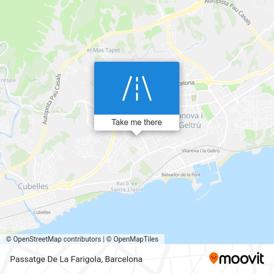 Passatge De La Farigola map