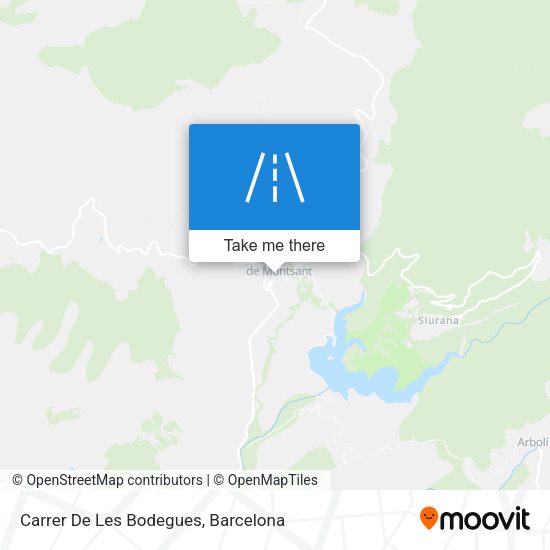 Carrer De Les Bodegues map