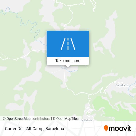 Carrer De L'Alt Camp map