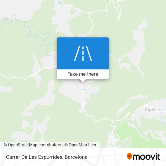 Carrer De Les Espurrides map