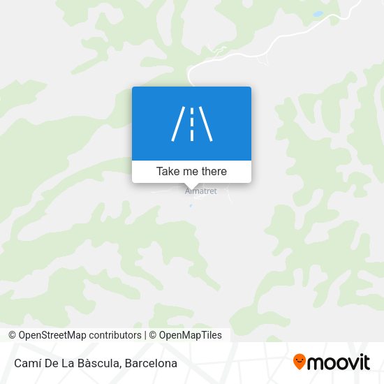 Camí De La Bàscula map