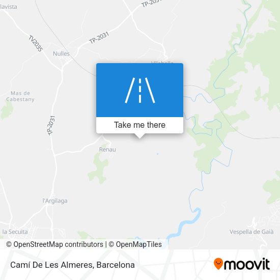 Camí De Les Almeres map
