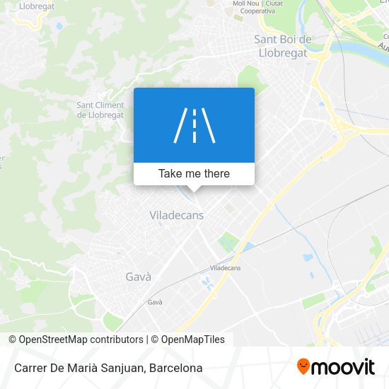 Carrer De Marià Sanjuan map