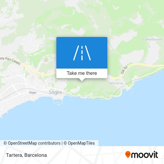 Tartera map