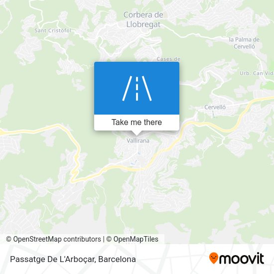Passatge De L'Arboçar map