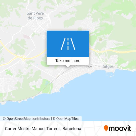 Carrer Mestre Manuel Torrens map