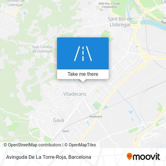 Avinguda De La Torre-Roja map