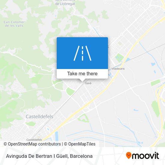 Avinguda De Bertran I Güell map