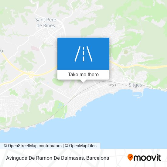 Avinguda De Ramon De Dalmases map