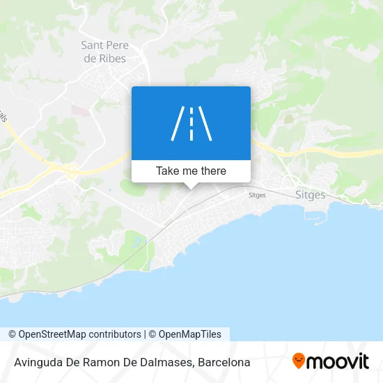 Avinguda De Ramon De Dalmases map