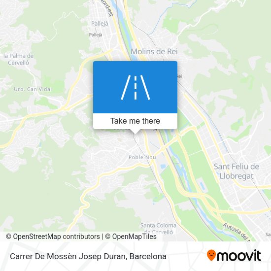 Carrer De Mossèn Josep Duran map