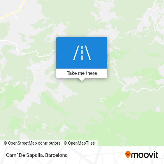 Camí De Sapalla map
