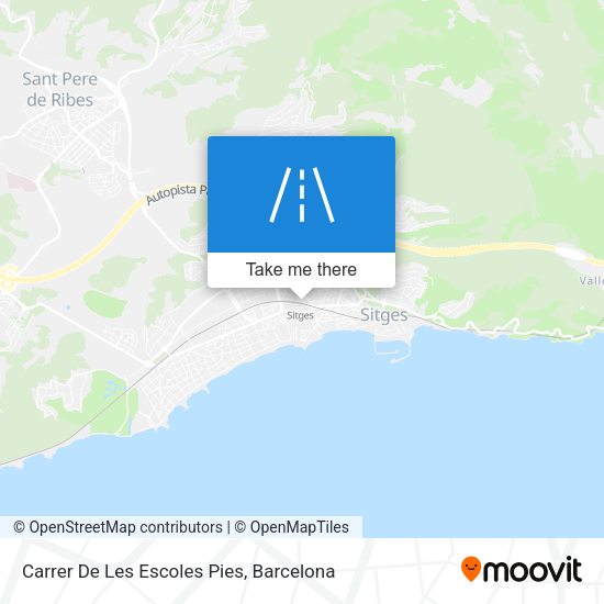 Carrer De Les Escoles Pies map