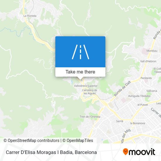 Carrer D'Elisa Moragas I Badia map