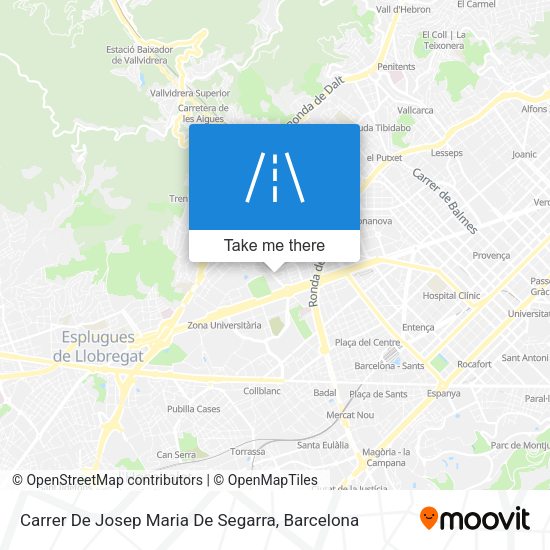 Carrer De Josep Maria De Segarra map