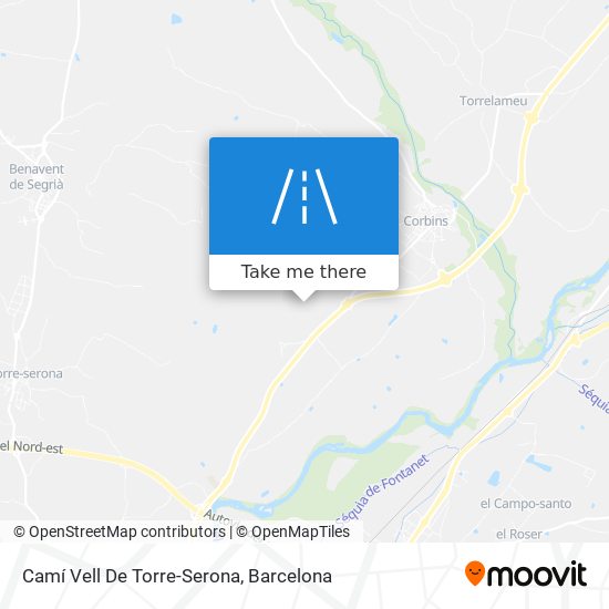 Camí Vell De Torre-Serona map