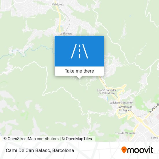 Camí De Can Balasc map