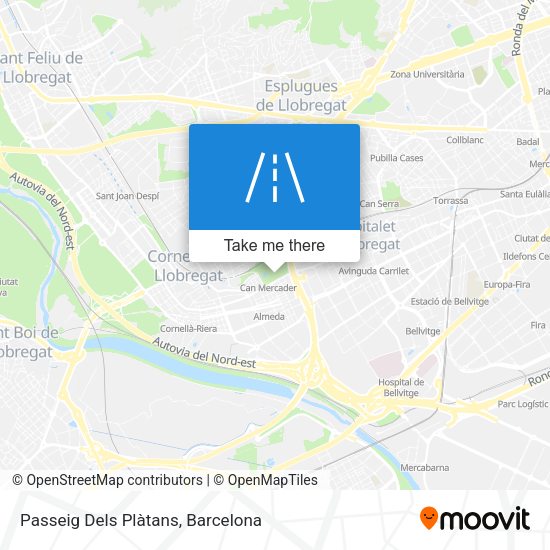 Passeig Dels Plàtans map
