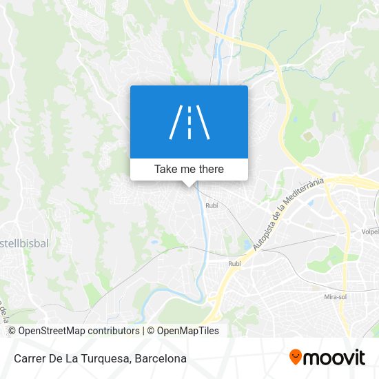 Carrer De La Turquesa map