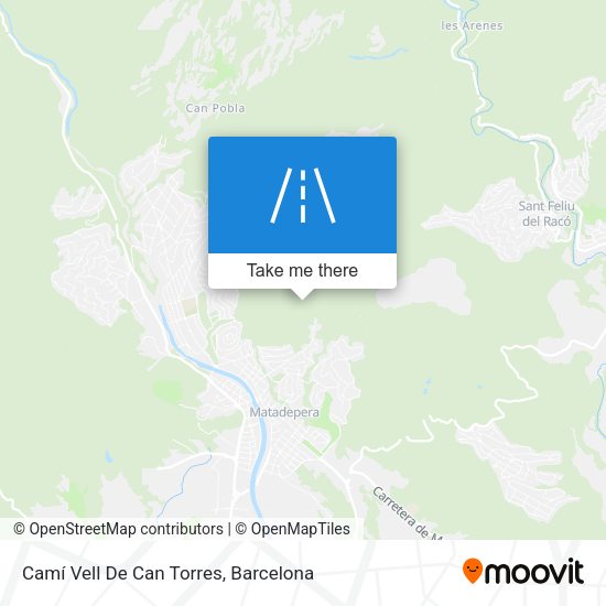 Camí Vell De Can Torres map