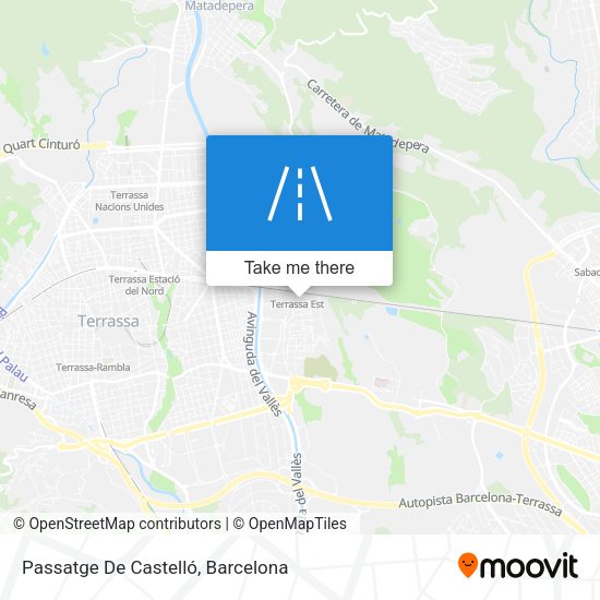 Passatge De Castelló map