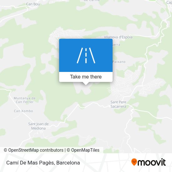 Camí De Mas Pagès map