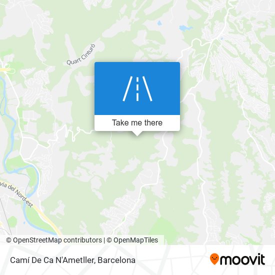 Camí De Ca N'Ametller map