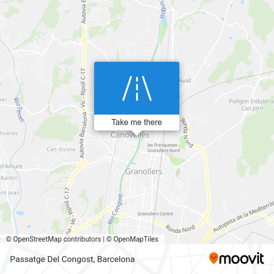 Passatge Del Congost map