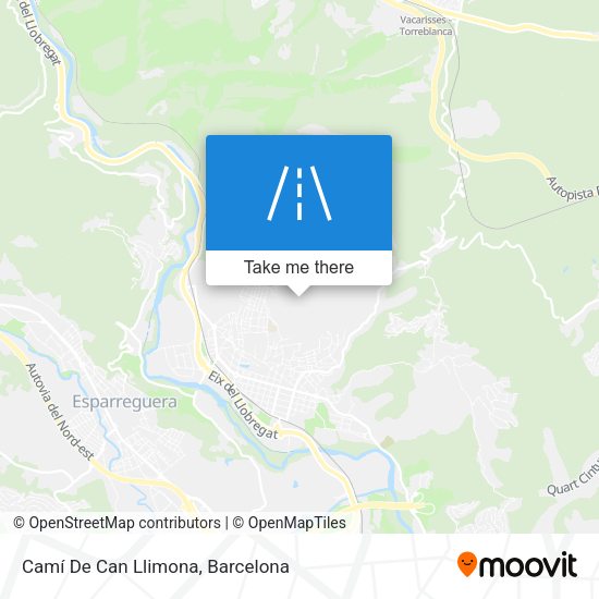 Camí De Can Llimona map