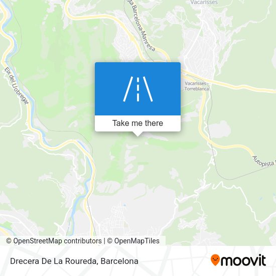 Drecera De La Roureda map