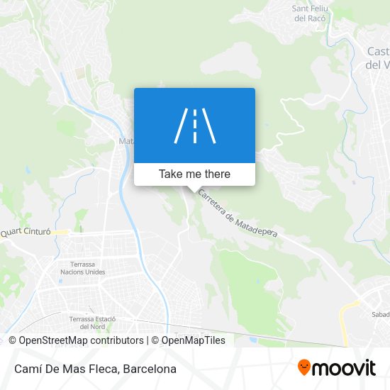 Camí De Mas Fleca map