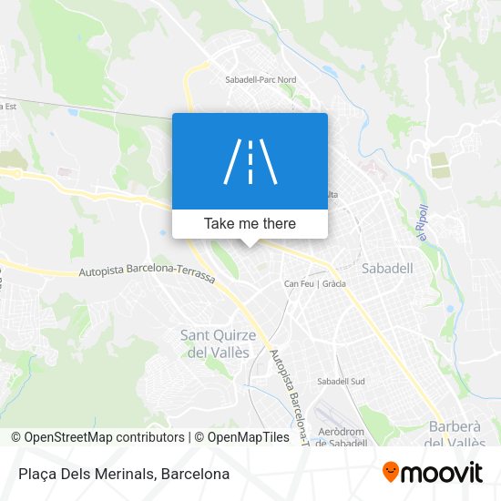 Plaça Dels Merinals map