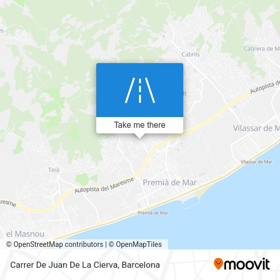 Carrer De Juan De La Cierva map