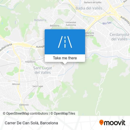 Carrer De Can Solà map